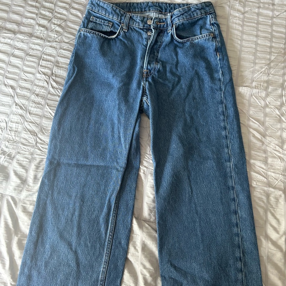 H&M high rise dad jeans, size 6, great condition